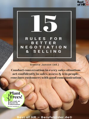 cover image of 15 Rules for Better Negotiation & Selling